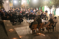 بالصور: خيمة الهدى الدعوية تُنظم درسها الأسبوعي في حي العجمي بمدينة يافا 